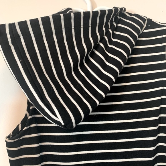 Maurice’s Sleeveless Striped Hoodie Dress - Picture 3 of 6